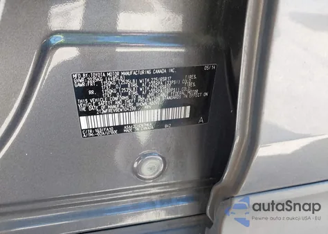 2014 Toyota Rav4 Xle из США, поврежденный, VIN 2T3WFREV6EW104299